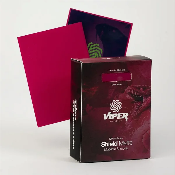 Shield Viper Matte Magenta Sombria 66x91mm