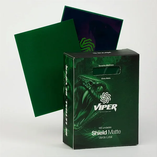 Shield Viper Matte Verde Letal 66x91mm