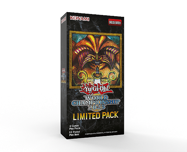 Yu-Gi-Oh! WCS Limited Pack Box - Inglês
