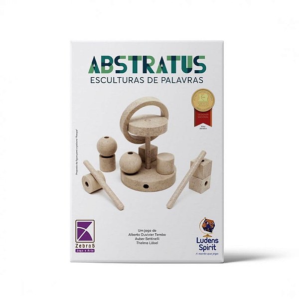 Abstratus - Esculturas de Palavras (Jogo de Tabuleiro) - Ludens Spirit