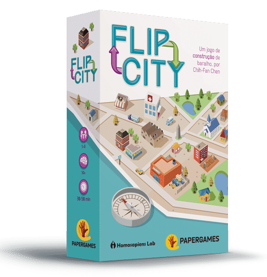 Flip City (Jogo de Tabuleiro) - Paper Games