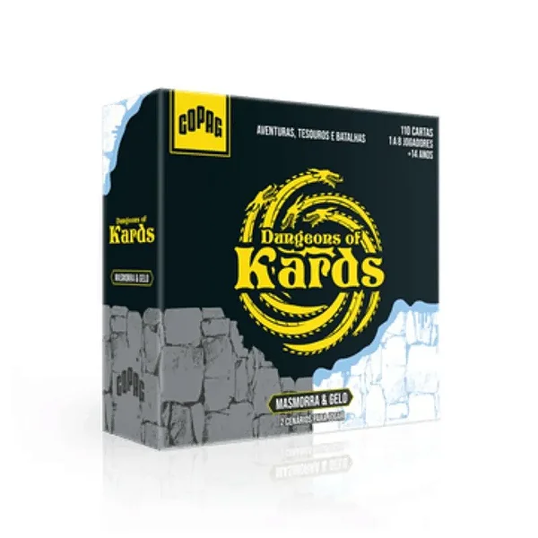 Dungeon of Kards - Masmorra e Gelo (Jogo de Tabuleiro) - Copag