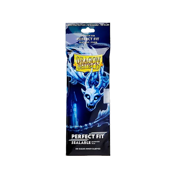 Dragon Shield Perfect Fit Selável - Japanese Size (Clear)
