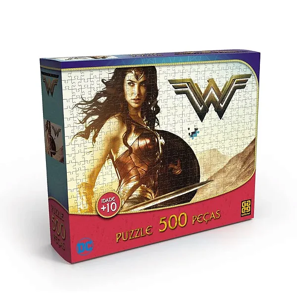 Mulher Maravilha Puzzle 500pcs Grow