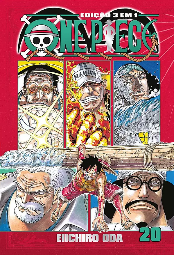 Mangá One Piece 3 em 1 #20