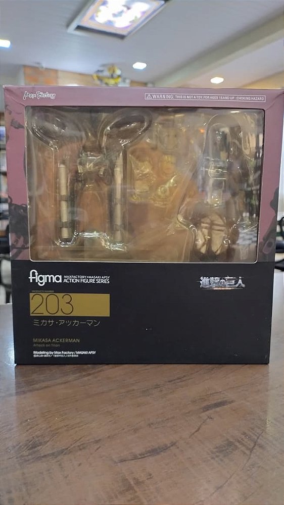 Figure Figma 203 - Mikasa Ackerman