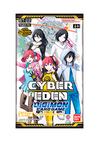 Digimon TCG: Cyber Eden (BT-22) - Booster Avulso