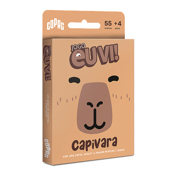 Eu Vi! Capivara (Jogo de Cartas) - Copag