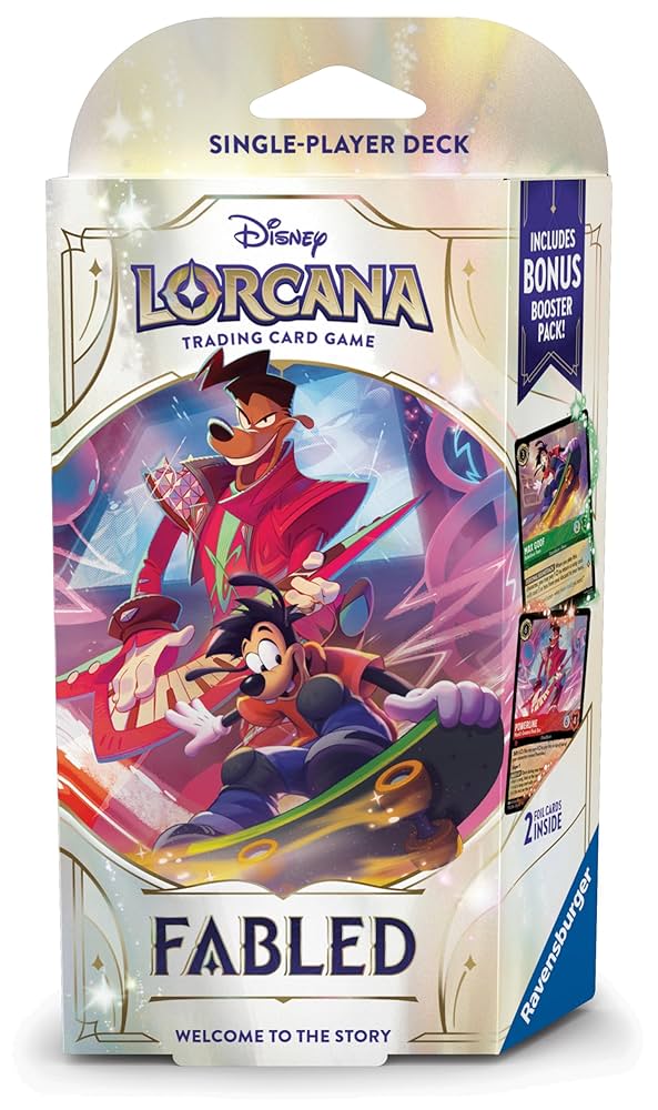 Lorcana TCG: Fabled - Standout Headliners - Single Player Deck