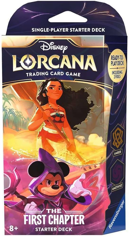 Lorcana TCG: The First Chapter - Moana e Sorcerer Mickey - Single Player Deck