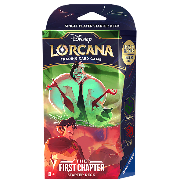 Lorcana TCG: The First Chapter - Cruella de Vil e Aladdin - Single Player Deck