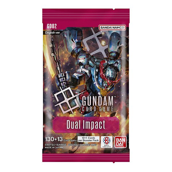 Gundam TCG: Dual Impact Booster Avulso (GD02)