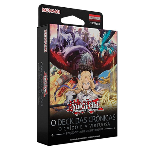 Yu-Gi-Oh! TCG: Deck das Crônicas: O Caído e a Virtuosa - Edição Metalizada