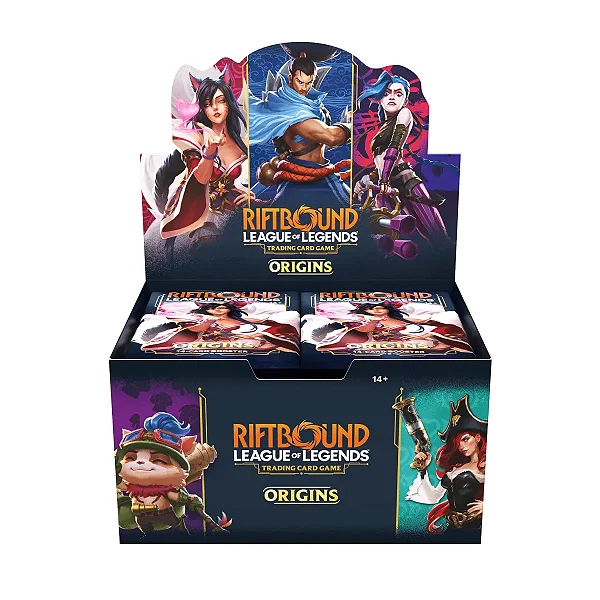 Pré-Venda: RiftBound TCG: Origins - Booster Box