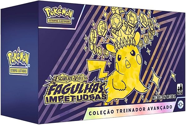 Pokémon TCG: Coleção de Treinador Avançado Fagulhas Impetuosas ETB