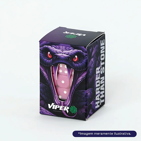 Dados Viper 36 unid 12mm Rosa