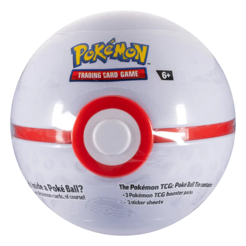 Pokemon TCG: Lata Pokeball Tin (2024)  Assortment - Ingles Tipo:Premier Ball