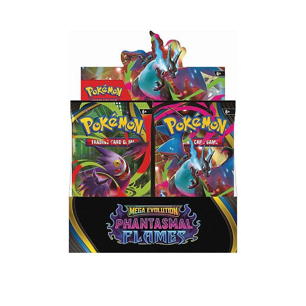Pokemon TCG: Mega Evolution - Phantasmal Flames - Booster Box - Ingles