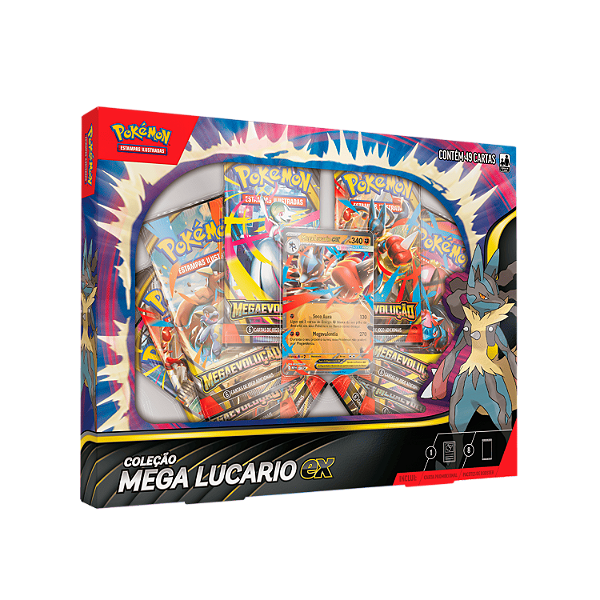 Pokémon TCG: Coleção Mega Lucario EX