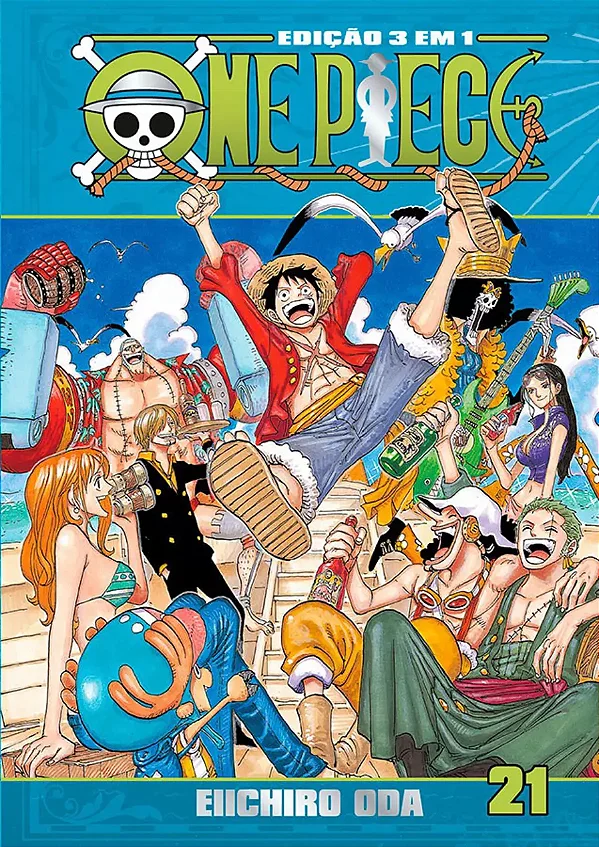Mangá One Piece 3 em 1: #21