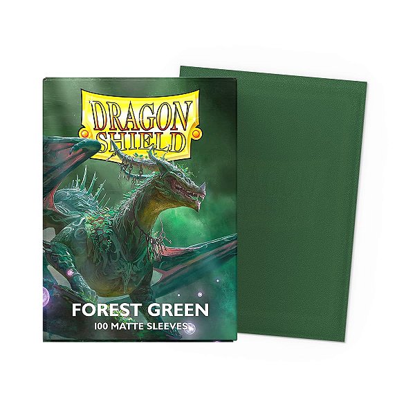 Dragon Shield Matte Forest Green