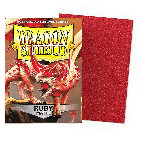 Dragon Shield Matte - Ruby