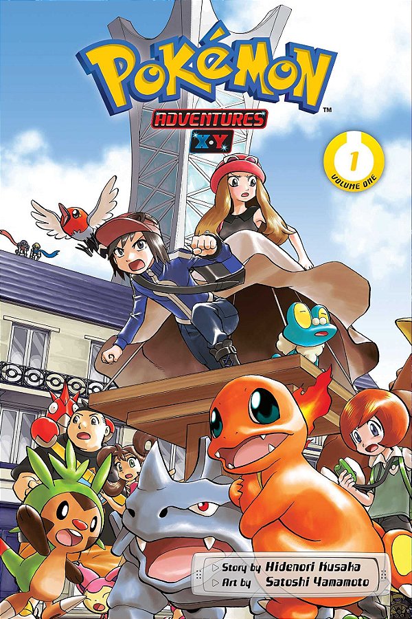 Mangá Pokémon Adventures X & Y Vol.1