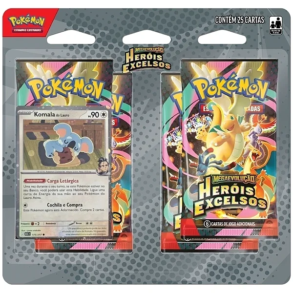 Pokémon TCG: Heróis Excelsos - Blister Quádruplo