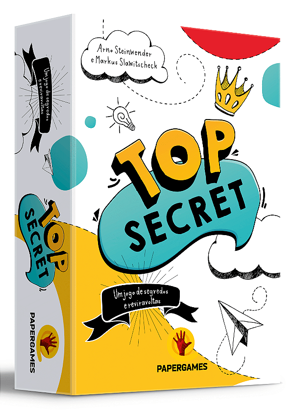 Top Secret (Jogo de Tabuleiro) - Paper Games