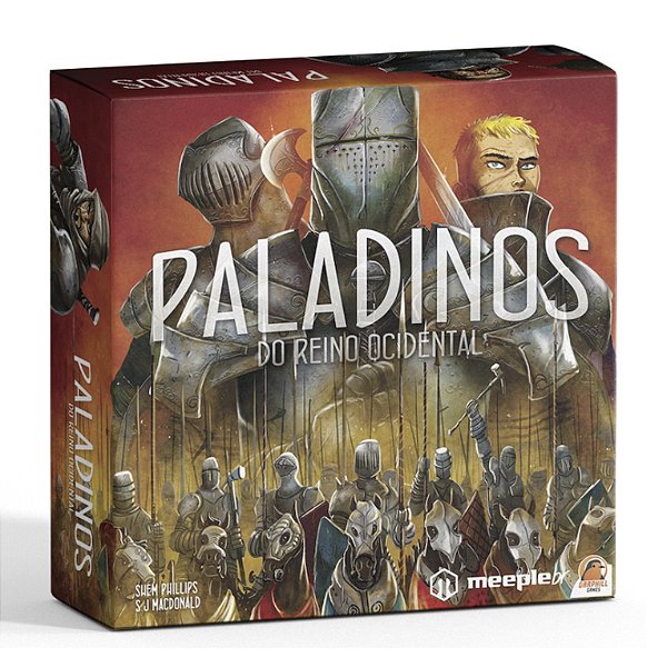 COMBO Paladinos do Reino Ocidental (Usado) + Big Box + Insert + Sleeves