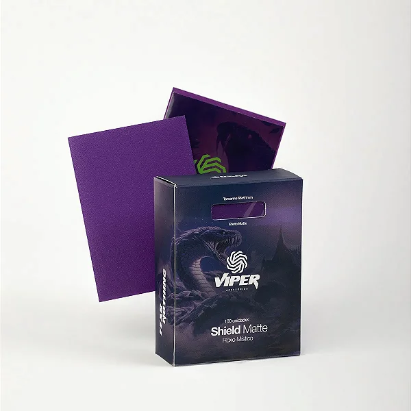 Shield Viper Matte Roxo Mistico 66x91mm
