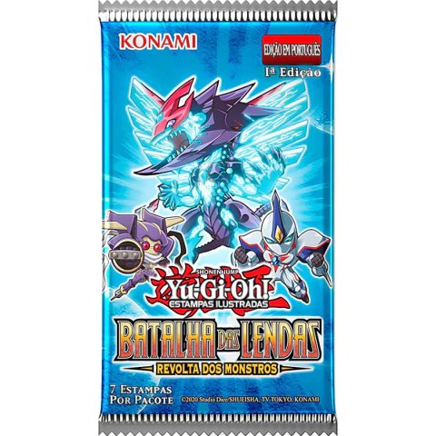 Yu-Gi-Oh! TCG: Batalha das Lendas Revolta dos Monstros - Booster Avulso