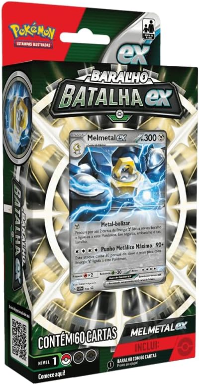 Pokémon TCG: Baralho de Batalha EX - Melmetal/Houndoom Deck: Melmetal