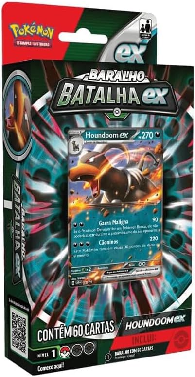 Pokémon TCG: Baralho de Batalha EX - Melmetal/Houndoom Deck: Houndoom