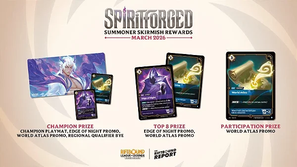 EVENTO - Riftbound Summoner Skirmish - Março (Spiritforged) - 13/03/2026
