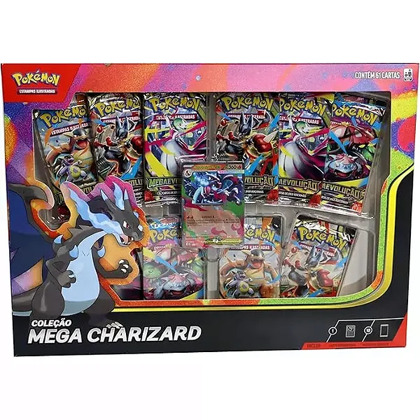 Pokémon TCG: Coleção Mega Charizard Promo:Mega Charizard X