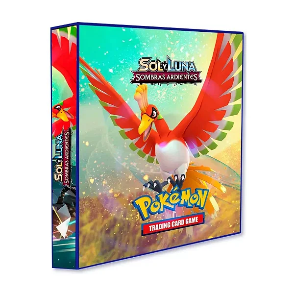 2" Album Pokémon - Sol e Lua - Sombras Ardentes (Ho-Oh)