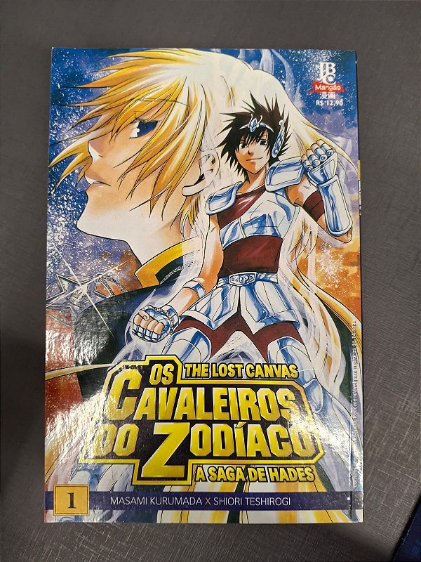 Mangá - Os Cavaleiros dos Zodiaco - The Lost Canvas A Saga de hades #1