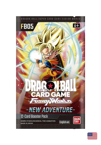 DBS Fusion World: New Adventure FB05 Booster Avulso