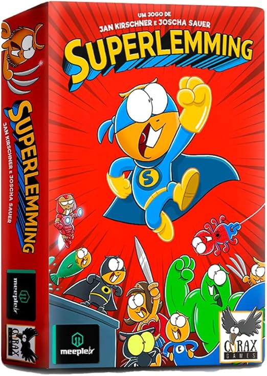 SuperLemming - Jogo de Cartas - MeepleBr