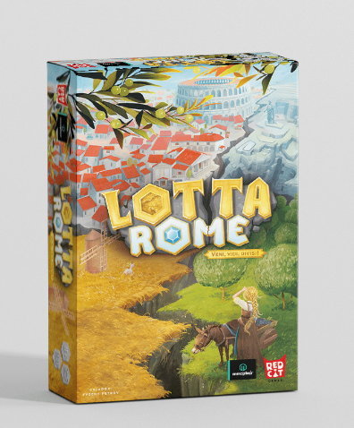 Lotta Rome - Jogo de tabuleiro - MeepleBr