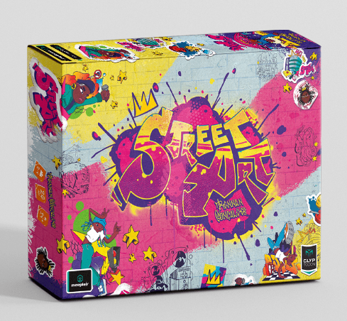 Street Art - Jogo de tabuleiro - MeepleBr