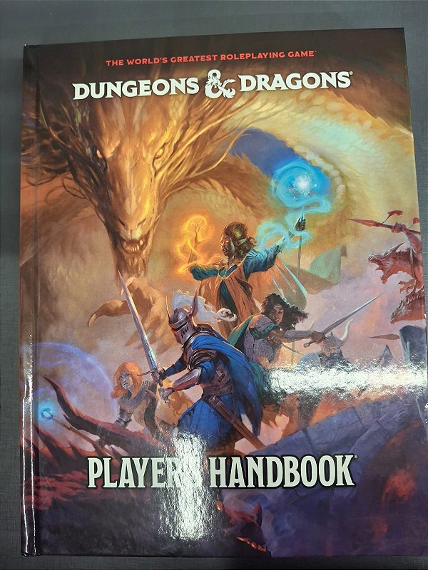 D&D Dungeons & Dragons - Player's Handbook 5.5 (Sem Lacre)