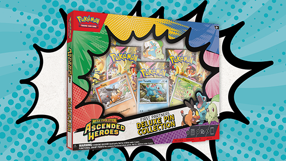 Pokemon TCG: Mega Evolution - Ascended Heroes - First Partners Deluxe Pin Collection