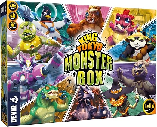 King of Tokyo  Monster Box - Jogo de Tabuleiro - Devir