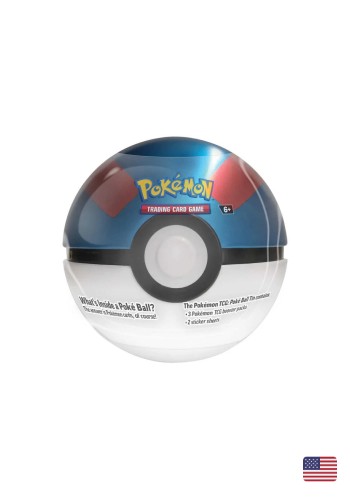 Pokemon TCG: Poke Ball Tin Tipo: Great Ball
