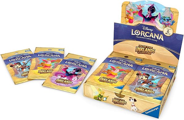Lorcana TCG: Into the Inklands - Booster Avulso (Japonês)