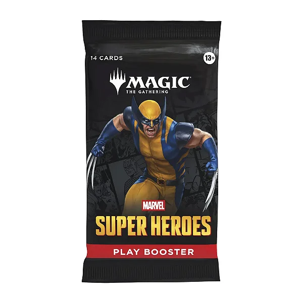 Pré-Venda: Magic: The Gathering - Marvel Super Heroes - Play Booster Avulso