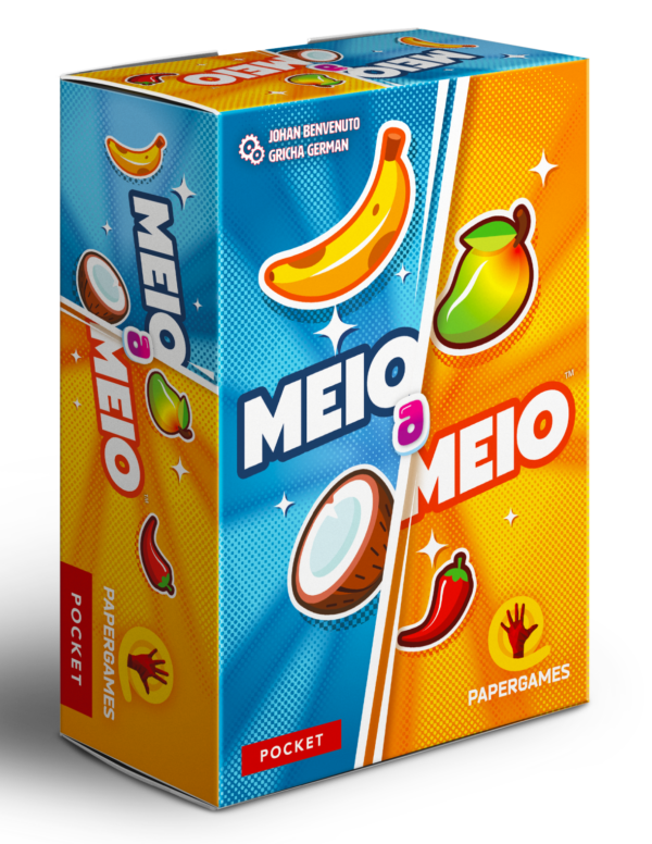 Meio a Meio (Jogo de Cartas) - Paper Games