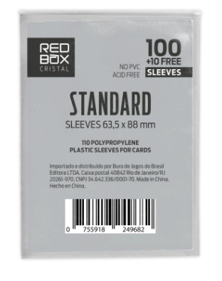 Sleeve Cristal: STANDARD 63,5x88mm